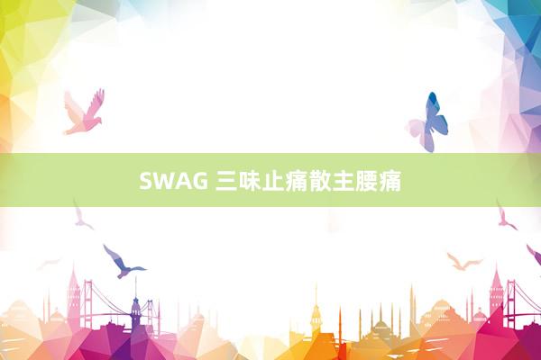 SWAG 三味止痛散主腰痛